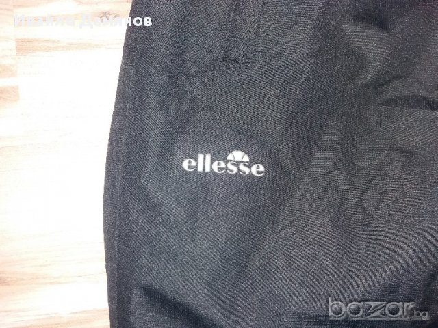 Нов, мъжки, черен, зимен, ски панталон Ellesse, снимка 4 - Спортни дрехи, екипи - 16482936