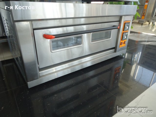 1. Фурна за закуски НОВА Внос от Европа на едно ниво за две тави 60/40см., външни размери височина 5, снимка 14 - Обзавеждане за заведение - 12124570