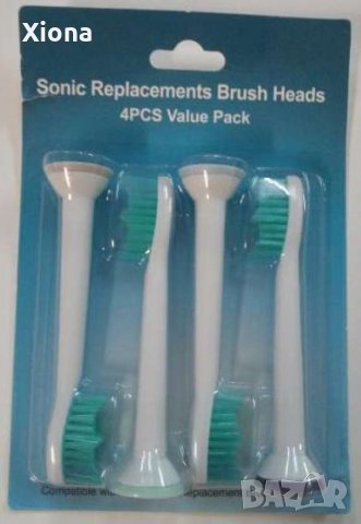 Резервни глави/накрайници за звукова четка за зъби Philips Sonicare, снимка 4 - Друга електроника - 25412831