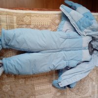 Mothercare яке за зима с ръкавички + грейка с ботушки , снимка 4 - Бебешки якета и елеци - 19813182