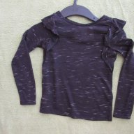 Блуза за момиче Н&М меланж, нова, размер 98/104 , снимка 1 - Детски Блузи и туники - 17514214