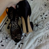 черни елегантни сандали, снимка 3 - Сандали - 11267813