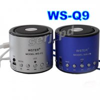 Мини АУДИО КОЛОНКА "WS-Q9", снимка 5 - MP3 и MP4 плеъри - 19964878