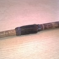 Древно африканско оръжие с стрела-бамбук-резба-внос швеицария, снимка 13 - Антикварни и старинни предмети - 17502328