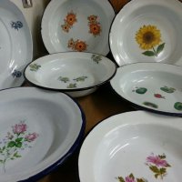 емайлирани чинии , снимка 11 - Антикварни и старинни предмети - 25058415