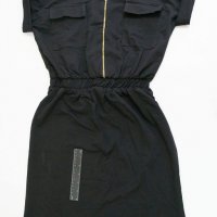 Черна рокля с къс ръкав марка Lemoniade , снимка 2 - Рокли - 22516762