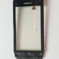 Предно стъкло + тъч + рамка за Nokia C5-03, снимка 2 - Резервни части за телефони - 26115370