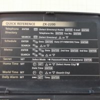 Органайзер ''CANON - ZX - 2200'' работещ, снимка 3 - Друга електроника - 24654964