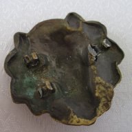 бронзова лъвска глава , снимка 3 - Антикварни и старинни предмети - 11468267