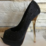 Елегантни дамски обувки, снимка 4 - Дамски обувки на ток - 18084395