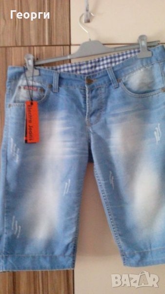 Дънкови къси панталони, снимка 1