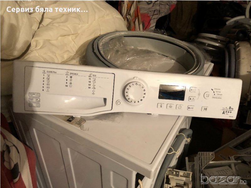 Продавам отлична  горна платка с целият панел за пералня  Hotpoint Ariston FMG 863 -8kg A+++, снимка 1
