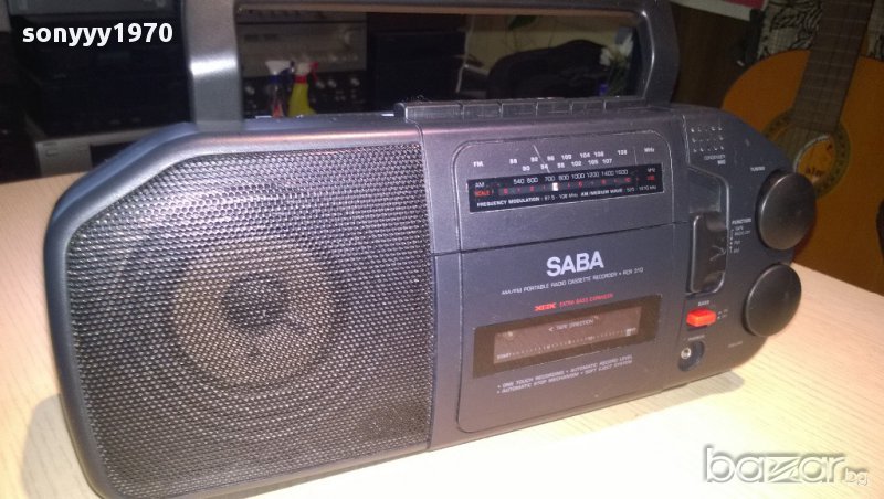 saba rcr 310 radio/cassette receiver-внос швеицария, снимка 1