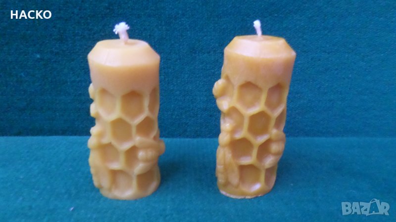 Свещи от 100% Чист Пчелен Восък, снимка 1