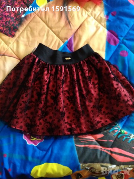 Детска пола с дантела, снимка 1