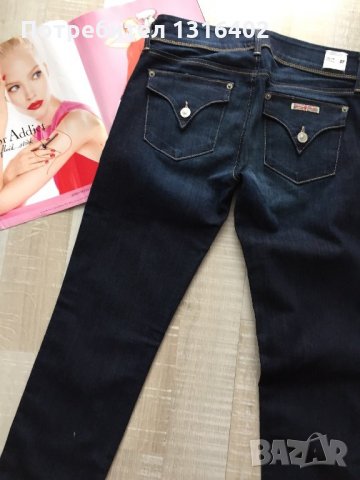 Дънки слим Hudson, р-р 27, снимка 8 - Дънки - 24235062