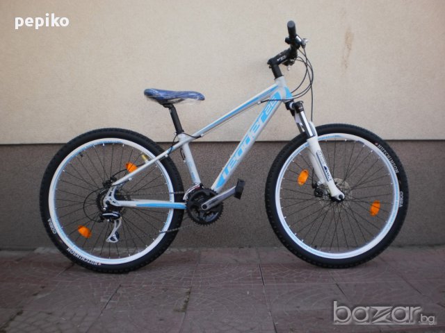 Продавам колела внос от Германия  спортен МТВ велосипед RANGE 26 цола диск заключващ се амортисьор, снимка 1 - Части за велосипеди - 17885398