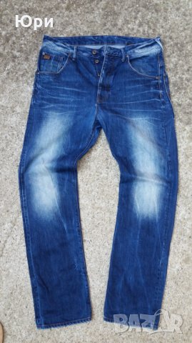 G Star Jeans Grayson Straight Fit Medium Aged, снимка 4 - Дънки - 26041761