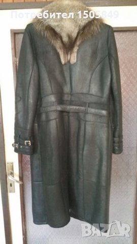 Кожух от естествена кожа и естествен косъм,  палто, снимка 3 - Палта, манта - 22646959
