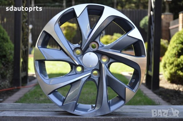 16" Ал. Джанти Тойота 5X114.3 TOYOTA AURIS AVENSIS RAV4 Prius, снимка 2 - Гуми и джанти - 26195366