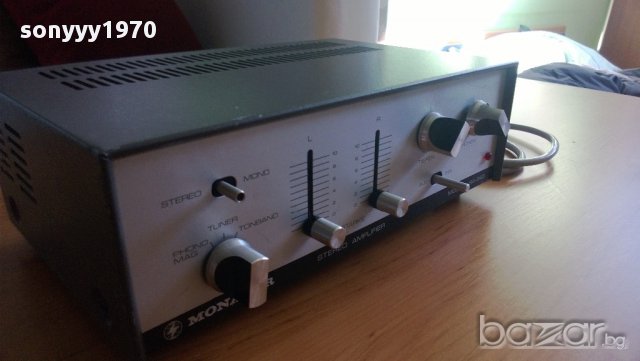ретро stereo amplifier-внос швеицария, снимка 6 - Ресийвъри, усилватели, смесителни пултове - 10157062