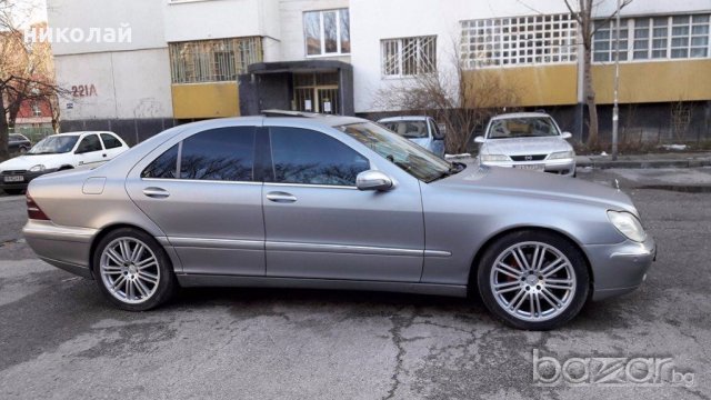 САМО НА ЧАСТИ Mercedes-Benz S 320 СИВ МАТ, снимка 6 - Автомобили и джипове - 18456634