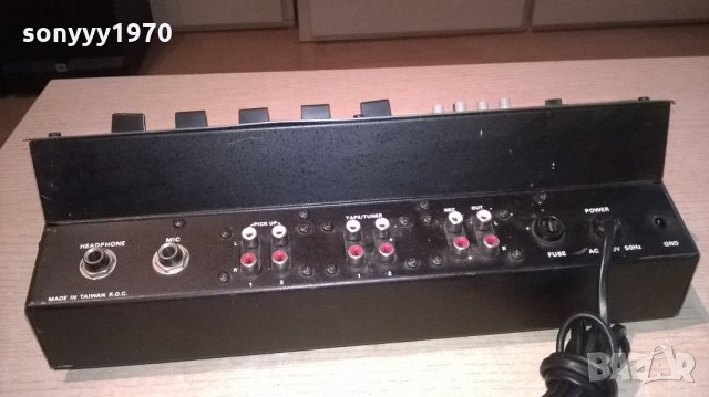 monacor stereo audio mixer sam-50 made in taiwan, снимка 12 - Ресийвъри, усилватели, смесителни пултове - 22006002