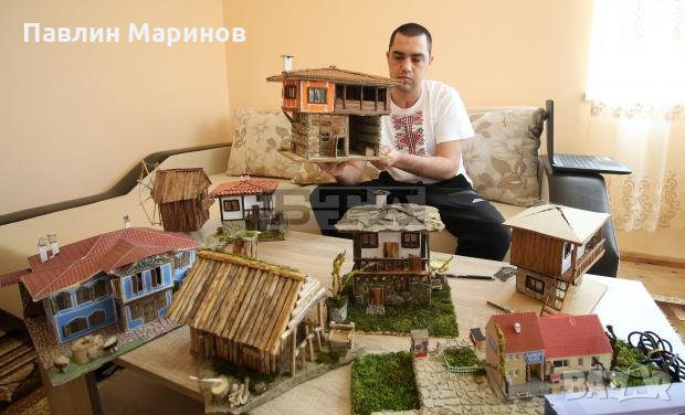 Макет на възрожденски къщи, снимка 4 - Декорация за дома - 24340268