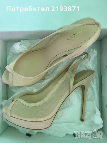 Нови елегантни прозрачни сандали Aldo номер 38, снимка 14 - Сандали - 24674624