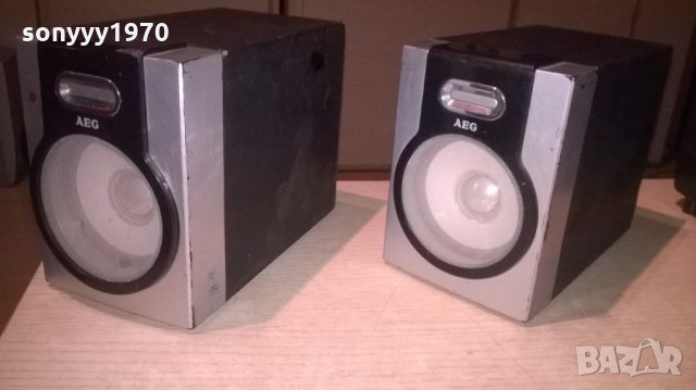 aeg 2бр тонколони 20х15х11см-внос швеицария, снимка 7 - Тонколони - 24751473