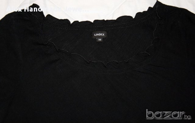 Тънка памучна блузка Lindex, снимка 2 - Тениски - 18172661