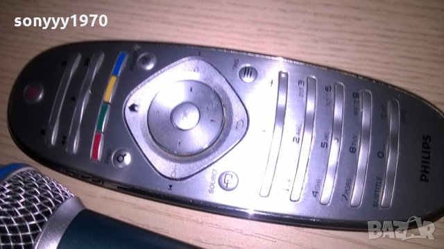 philips metal led tv remote control-внос швеицария, снимка 4 - Дистанционни - 24021281