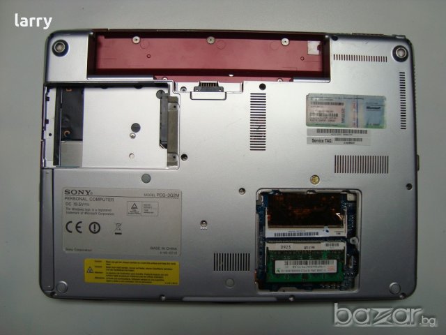 Sony Vaio PCG-3G2M лаптоп на части, снимка 2 - Части за лаптопи - 20595111