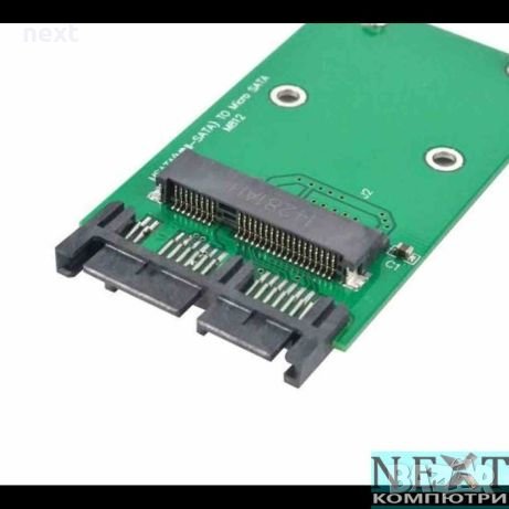 Адаптер 1.8" Micro SATA HDD към mSATA SSD + Гаранция, снимка 3 - Кабели и адаптери - 23153040