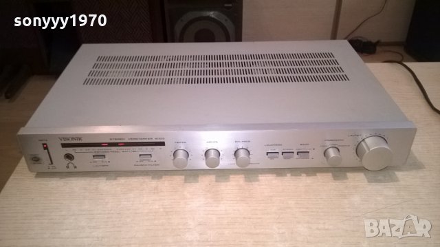 visonik 4003 stereo amplifier with led idicatоrs-внос швеицария, снимка 3 - Ресийвъри, усилватели, смесителни пултове - 22349899