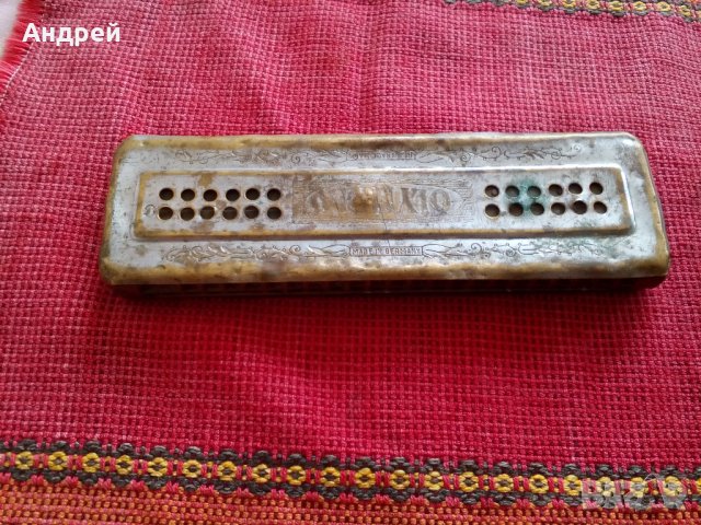  Стара Немска хармоника OLYMPIA, снимка 3 - Антикварни и старинни предмети - 23686628