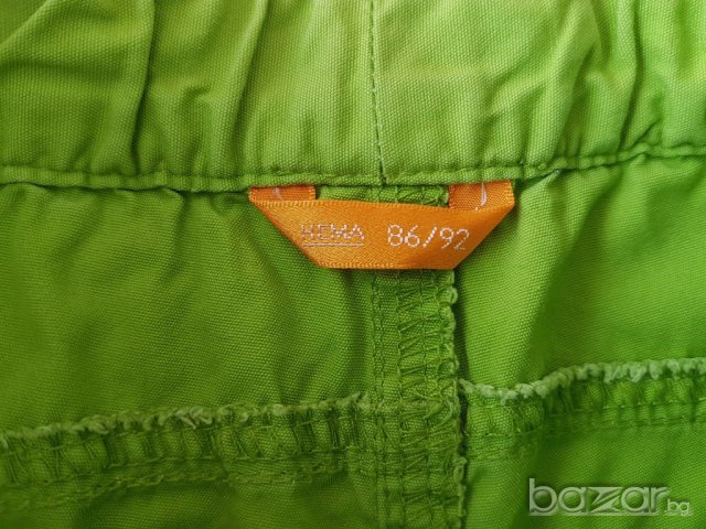 Неоново зелени панталонки, 086/092 см. , снимка 4 - Панталони и долнища за бебе - 17820485
