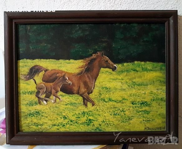 Картина "Коне", снимка 3 - Картини - 17084694
