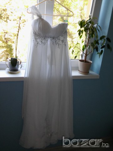 Булчинска рокля+болеро , снимка 5 - Рокли - 15422423