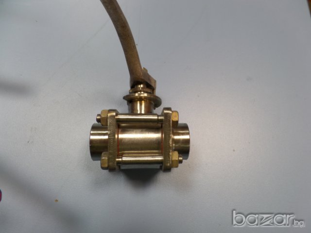 Кран Сферичен Неръждаем, снимка 7 - Резервни части за машини - 9580885