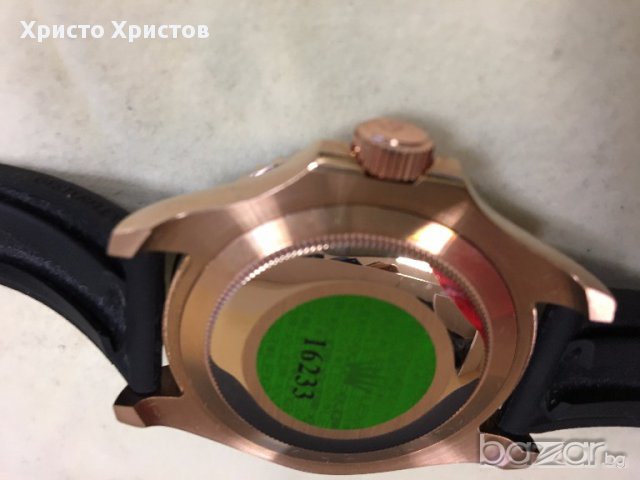 Часовник ROLEX OYSTER PERPETUAL YACHT-MASTER 40 клас реплика ААА+, снимка 2 - Мъжки - 16055090