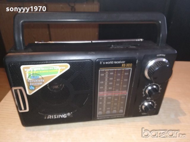 rising rs-3010 receiver-ретро колекция-внос швеицария, снимка 2 - Ресийвъри, усилватели, смесителни пултове - 21180892