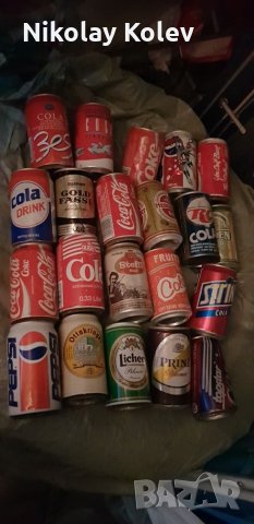 Кутийки от бира, кола, пепси, снимка 4 - Колекции - 25443490