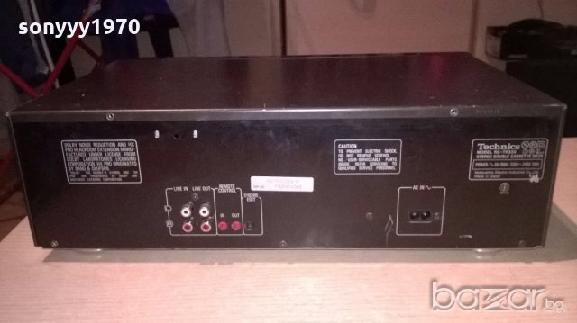 technics rs-tr333-deck b/c/nx pro/reverse/bias adjust-made in japan, снимка 15 - Ресийвъри, усилватели, смесителни пултове - 19899187