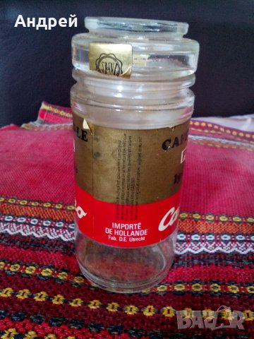 Старо бурканче от кафе #2, снимка 2 - Антикварни и старинни предмети - 23001981