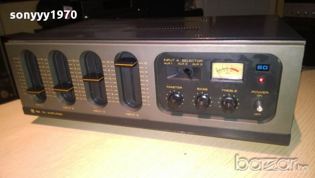 toa pa ta-406e-amplifier-kobe.japan-внос швеицария, снимка 7 - Ресийвъри, усилватели, смесителни пултове - 8855299