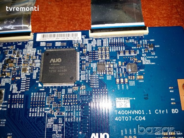 CONTROL BOARD T400HVN01.1 40T07-C04, снимка 2 - Части и Платки - 18451547