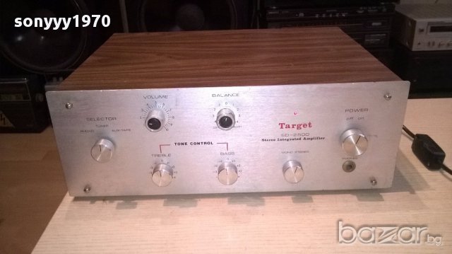 Target sd-2500-retro amplifier-stereo-внос швеицария, снимка 5 - Ресийвъри, усилватели, смесителни пултове - 15549712