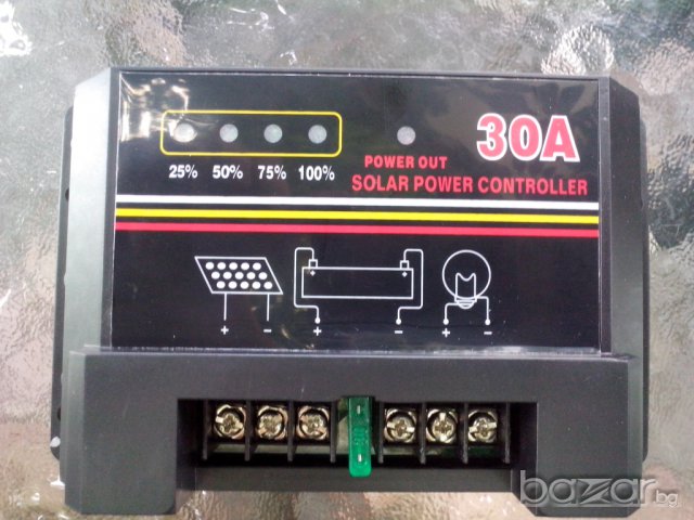 Контролер за фотоволтаичен панел 12V/30А, снимка 6 - Други инструменти - 7857298