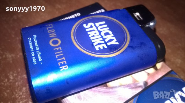 lucky strike-new-запалка, снимка 2 - Запалки - 23430189